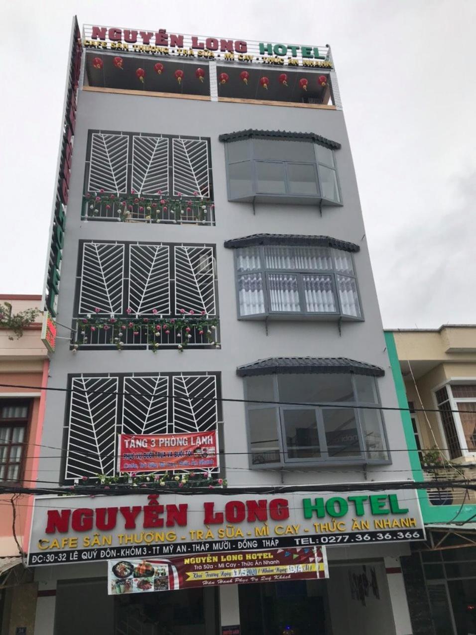 Khach San Nguyen Long Hotel Ap Thap Muoi Exterior photo